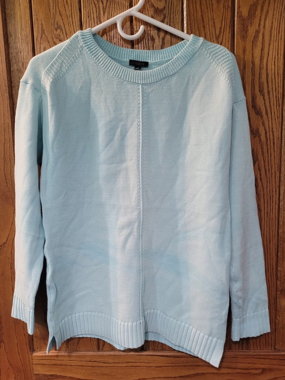 Talbots Pale Blue Crewneck Sweater